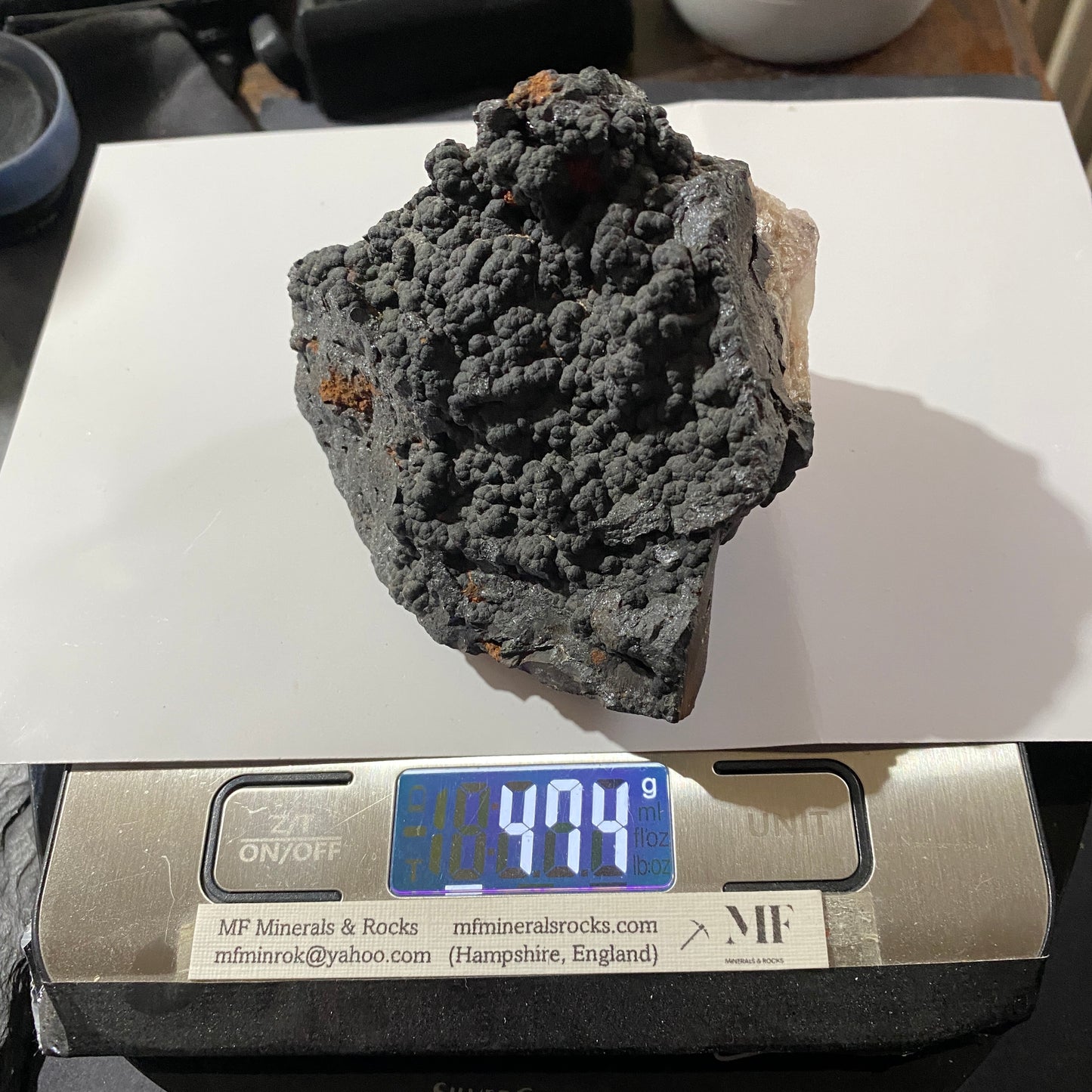 GOETHITE : PARKNOWETH MINE, BOTALLACK, CORNWALL 474g MF4710