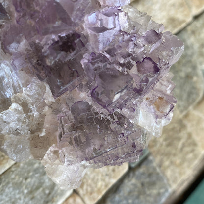 FLUORITE - TULE MINE, MUZQUIZ, COAHUILA, MEXICO. 328g. MF199