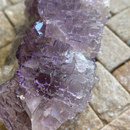 FLUORITE - TULE MINE, MUZQUIZ, COAHUILA, MEXICO. 328g. MF199