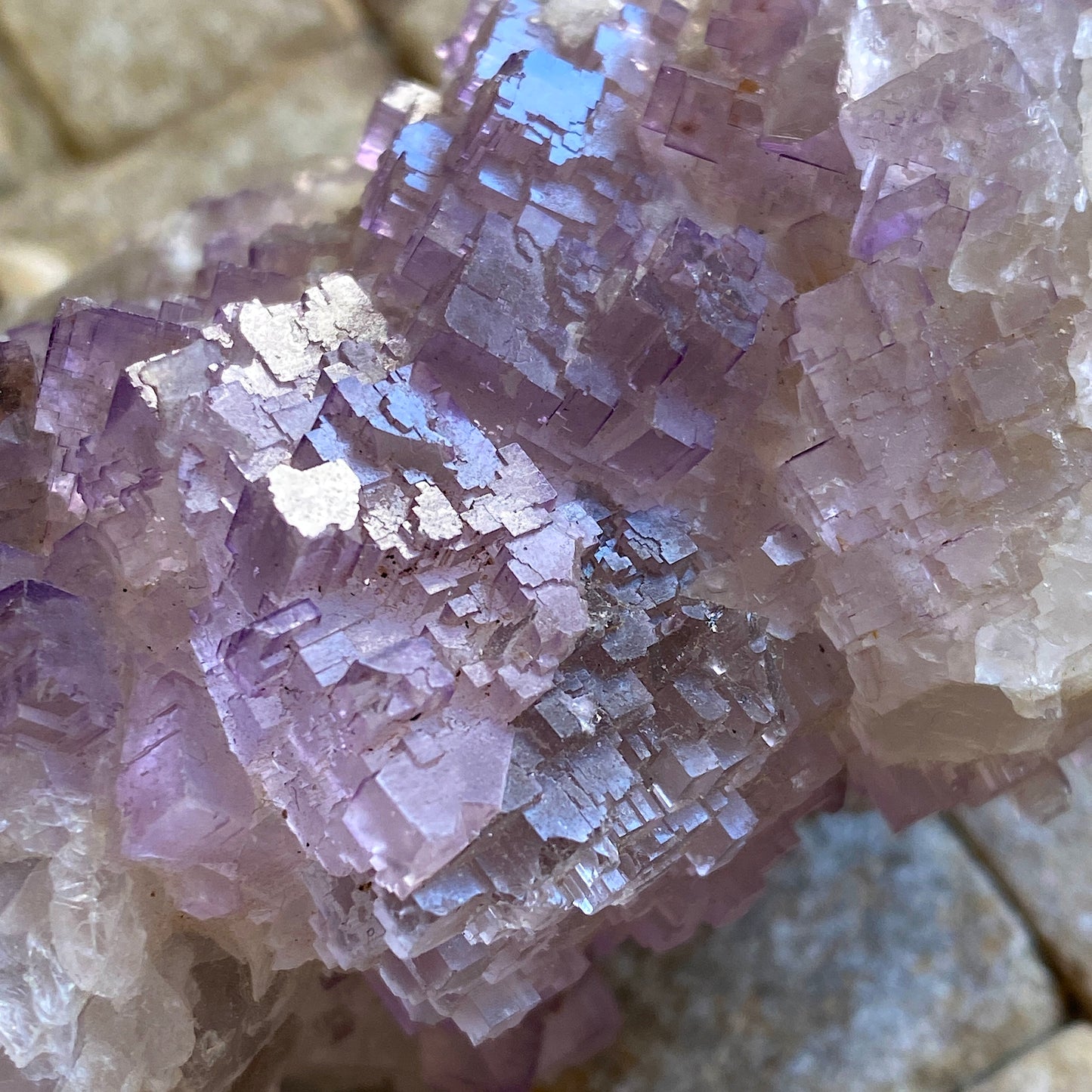 FLUORITE - TULE MINE, MUZQUIZ, COAHUILA, MEXICO. 328g. MF199