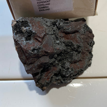 HEMATITE [SPECULARITE] FROM FLORENCE MINE, CUMBRIA. 130g 789