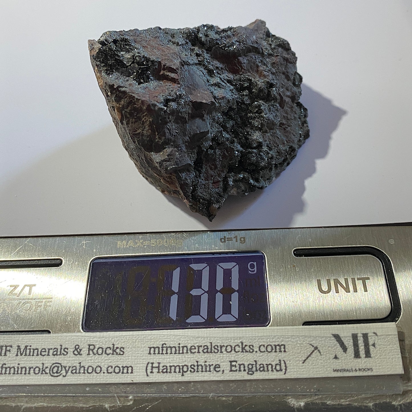 HEMATITE [SPECULARITE] FROM FLORENCE MINE, CUMBRIA. 130g 789