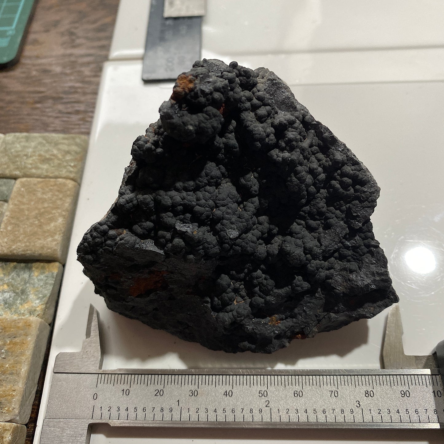 GOETHITE : PARKNOWETH MINE, BOTALLACK, CORNWALL 474g MF4710