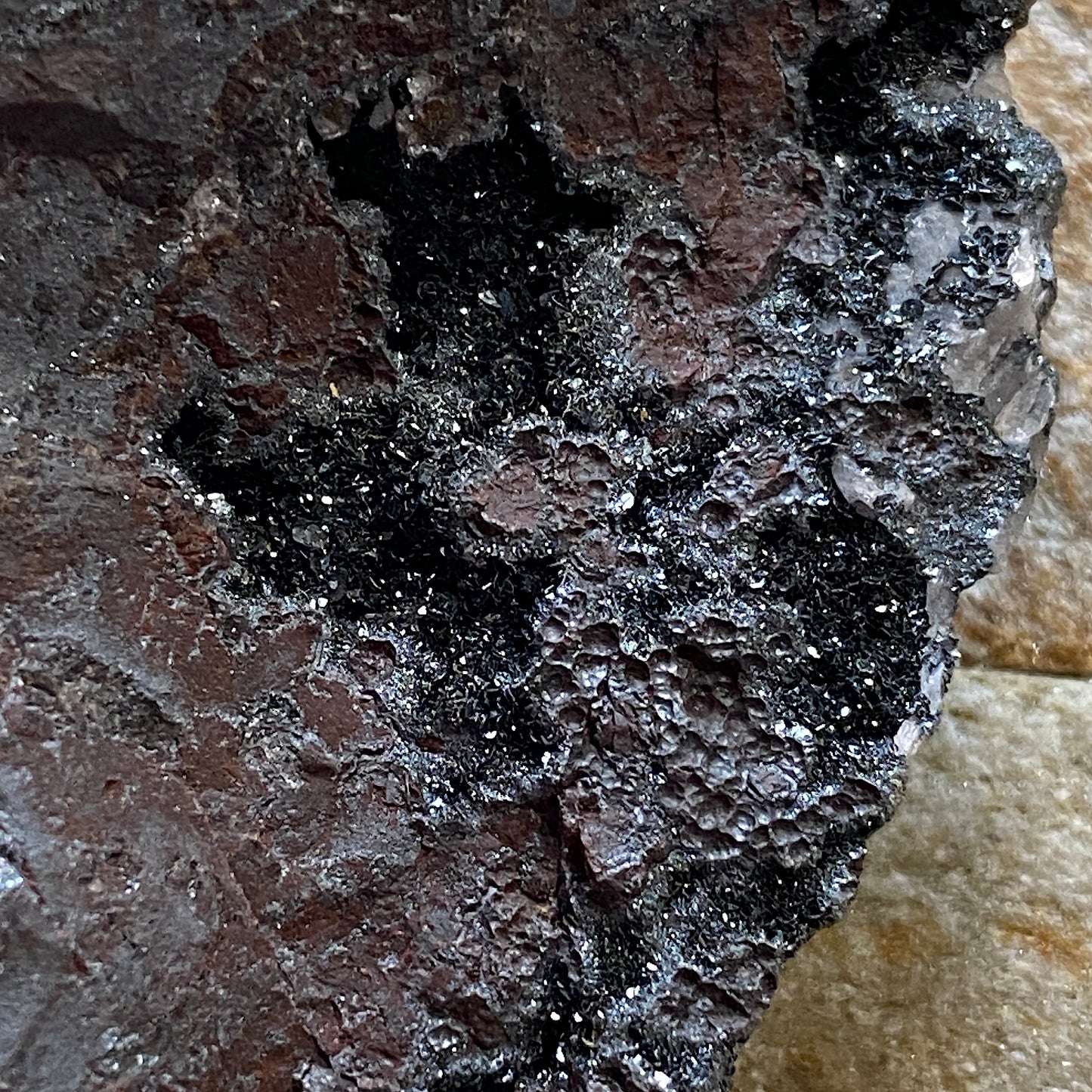 HEMATITE [SPECULARITE] FROM FLORENCE MINE, CUMBRIA. 130g 789