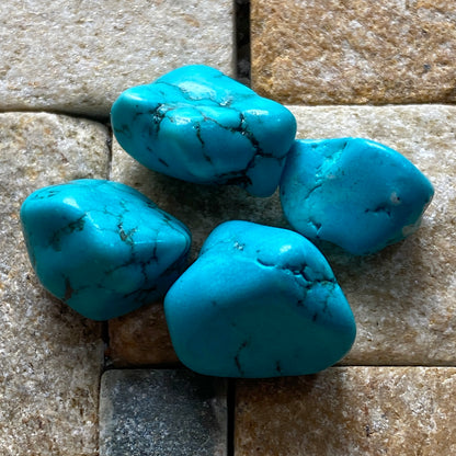 TURQUIOSE x 4 : LA CARIDAD MINE, SONORA, MEXICO  6g. MF5380