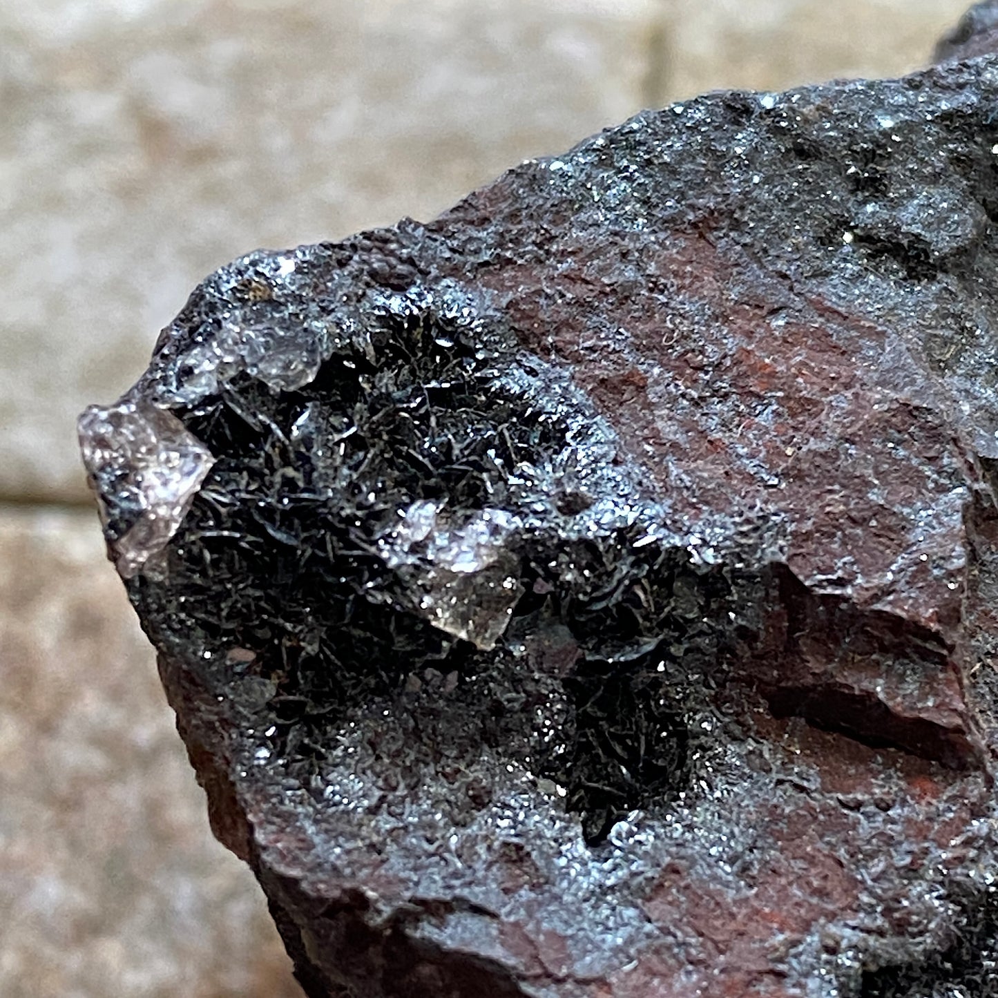 HEMATITE [SPECULARITE] FROM FLORENCE MINE, CUMBRIA. 130g 789