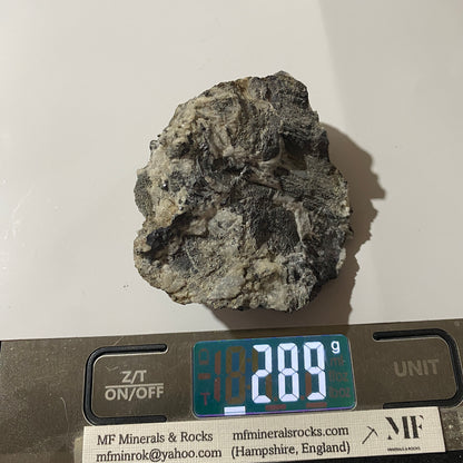 GALENA/QUARTZ : GREENCLEUGH MINE, ROOKHOPE, COUNTY DURHAM, ENGLAND 289g MF4714