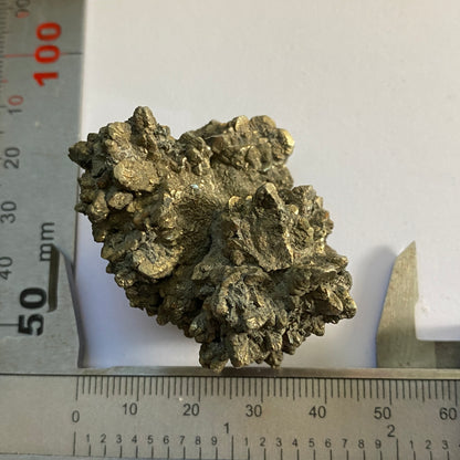 PYRITE CLUSTER FROM THE BUDE FORMATION, CORNWALL 82g MF237