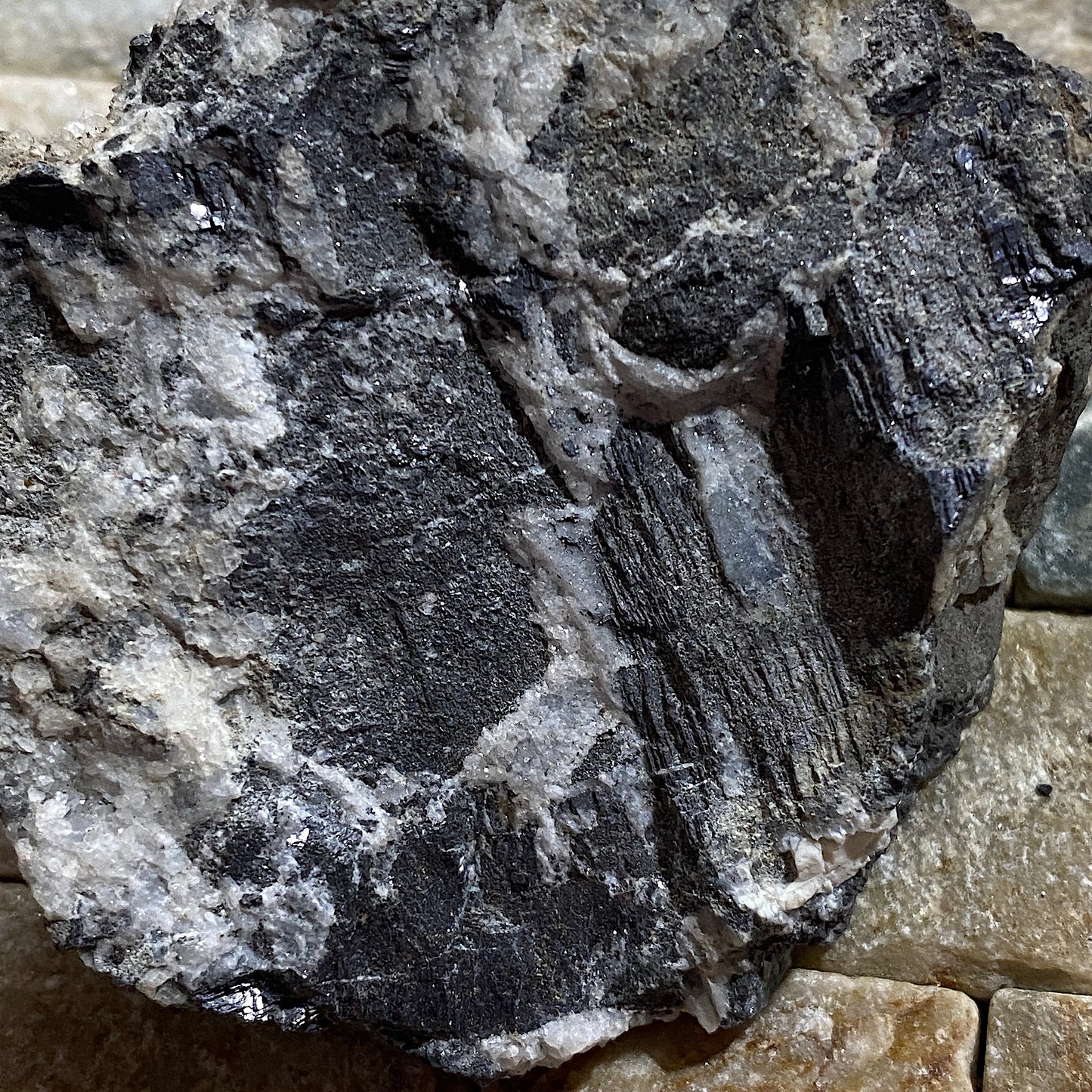 GALENA/QUARTZ : GREENCLEUGH MINE, ROOKHOPE, COUNTY DURHAM, ENGLAND 289g MF4714