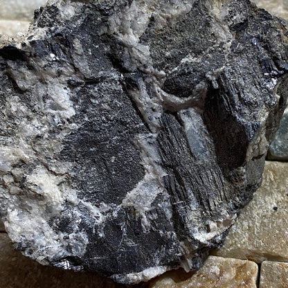 GALENA/QUARTZ : GREENCLEUGH MINE, ROOKHOPE, COUNTY DURHAM, ENGLAND 289g MF4714