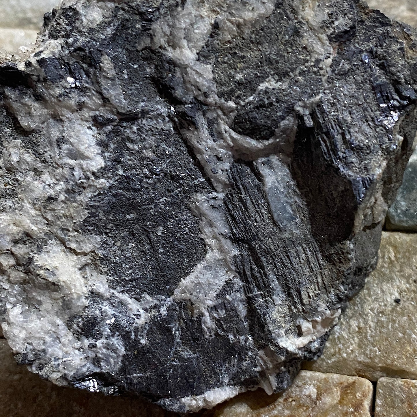 GALENA/QUARTZ : GREENCLEUGH MINE, ROOKHOPE, COUNTY DURHAM, ENGLAND 289g MF4714