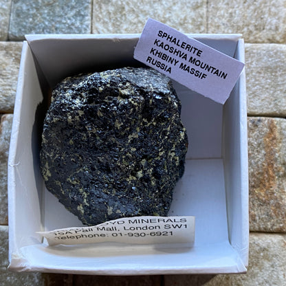 SPHALERITE [ETC] - KAOSHVA MOUNTAIN, KHIBINY MASSIF, RUSSIA  81g MF4471