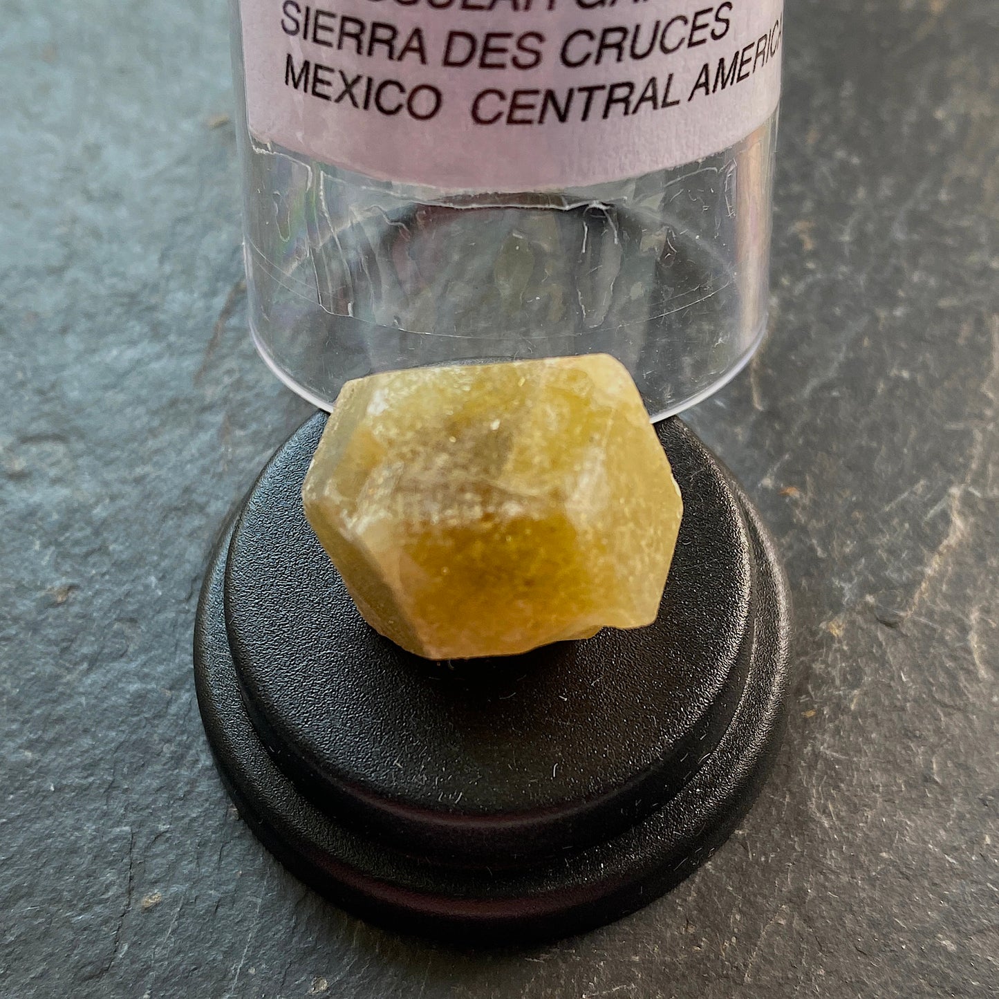 GROSSULAR GARNET, SIERRA DES CRUCES, MEXICO 6g MF1487