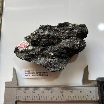 CASSITERITE : BARTINNEY DOWNS MINE, ST JUST, CORNWALL 130g MF5384