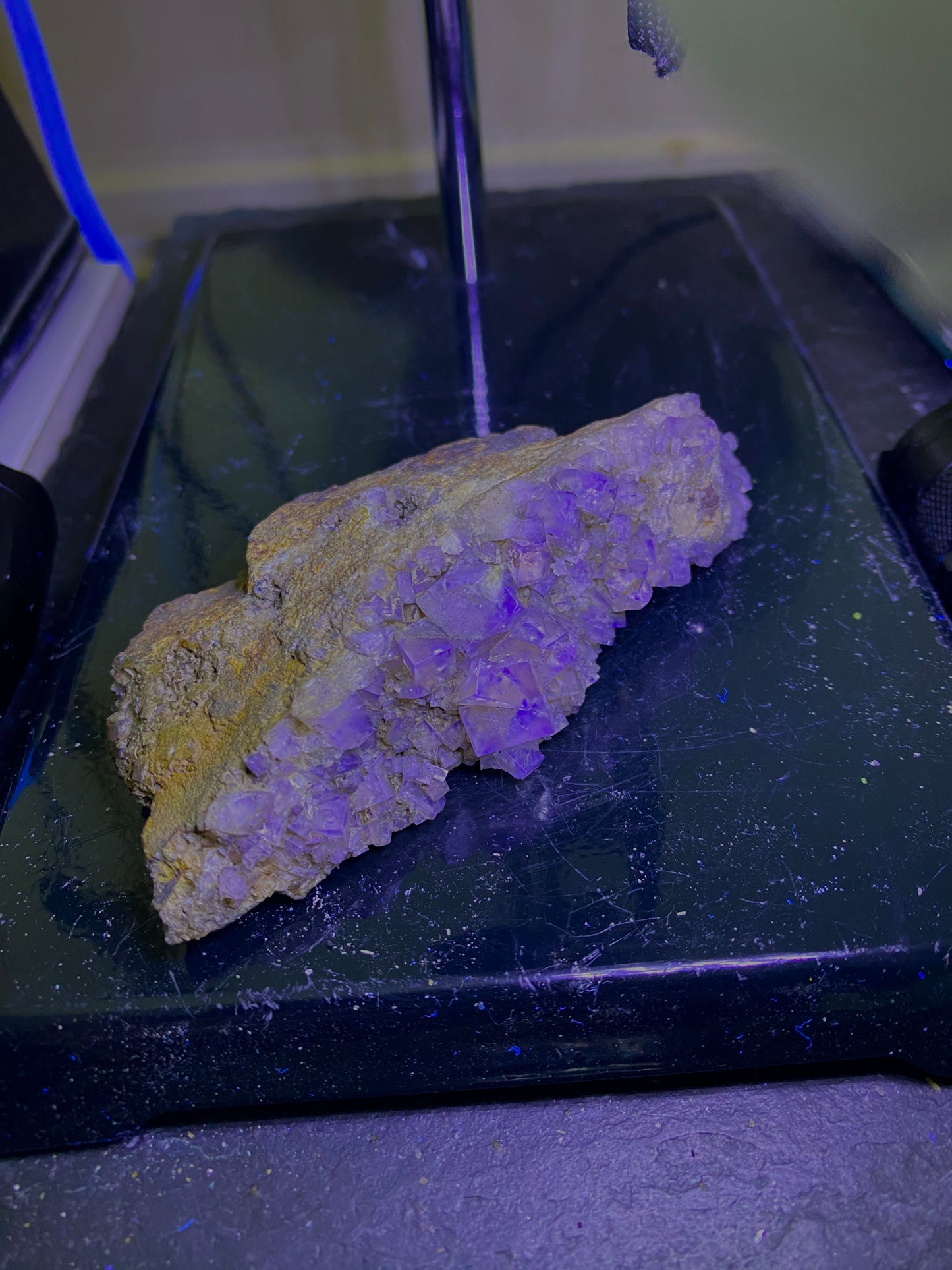 FLUORITE : HILTON MINE, SCORDALE, CUMBRIA, ENGLAND 128g MF4716