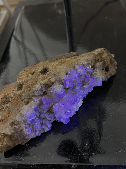 FLUORITE : HILTON MINE, SCORDALE, CUMBRIA, ENGLAND 128g MF4716