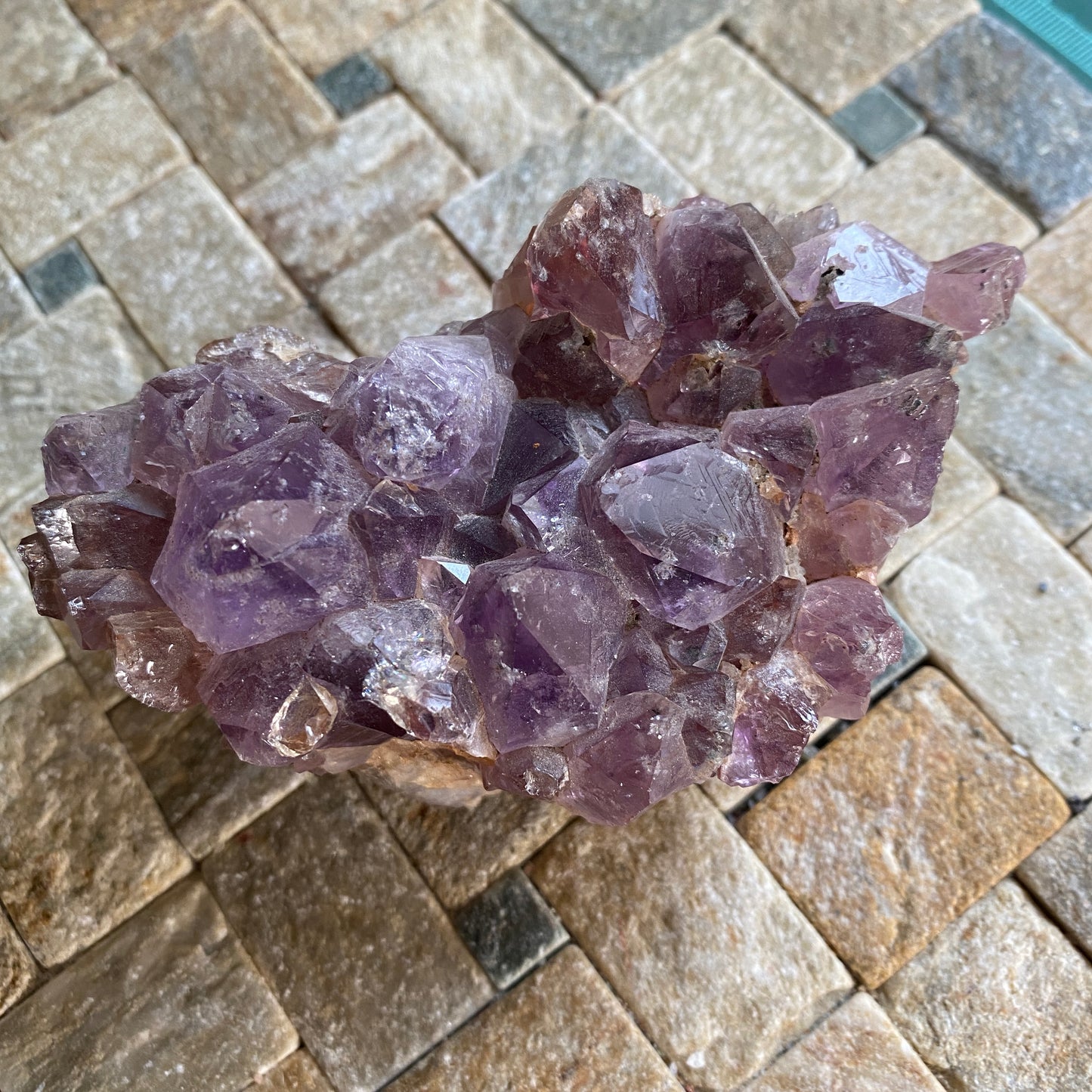 AMETHYST CRYSTAL CLUSTER - KALOMO, ZAMBIA  387g. MF9928