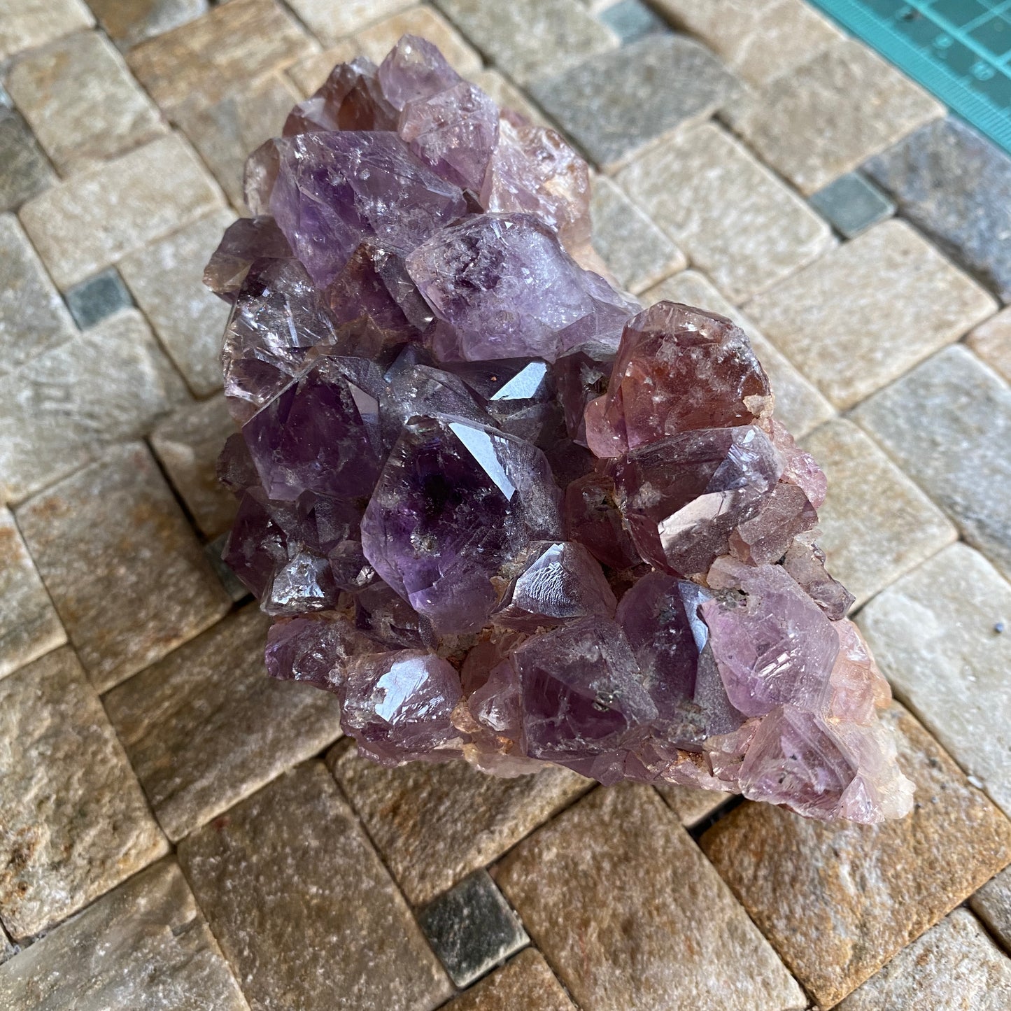 AMETHYST CRYSTAL CLUSTER - KALOMO, ZAMBIA  387g. MF9928