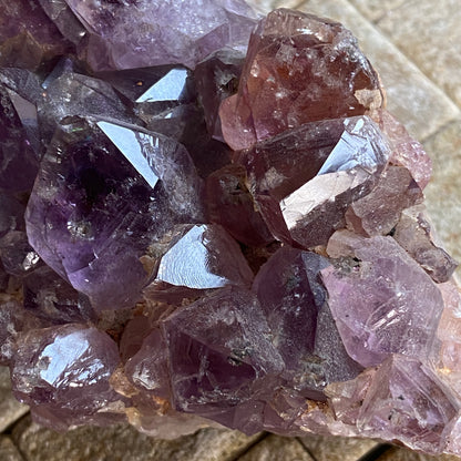 AMETHYST CRYSTAL CLUSTER - KALOMO, ZAMBIA  387g. MF9928