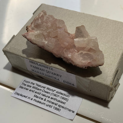 HEULANDITE FROM PASHAN QUARRY, MAHARASHTRA, INDIA 19g MF807