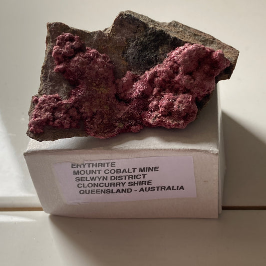 ERYTHRITE - MOUNT COBALT MINE, QUEENSLAND, AUSTRALIA 42g. MF1994