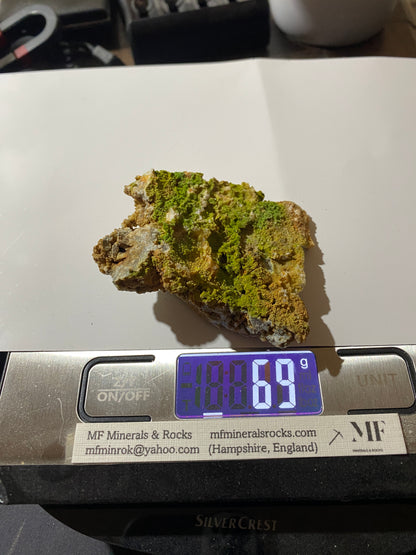 PYROMORPHITE : BWLCH GLAS MINE, DYFED, WALES, U.K.  69g MF4719