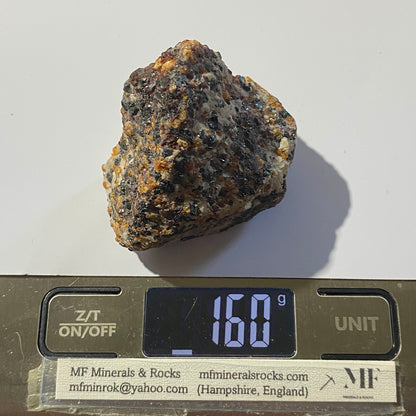 ZINCITE/FRANKLINIE/WILLEMITE ETC FROM FRANKLIN MINE, USA 160g MF808