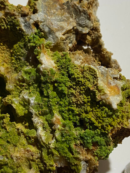 PYROMORPHITE : BWLCH GLAS MINE, DYFED, WALES, U.K.  69g MF4719