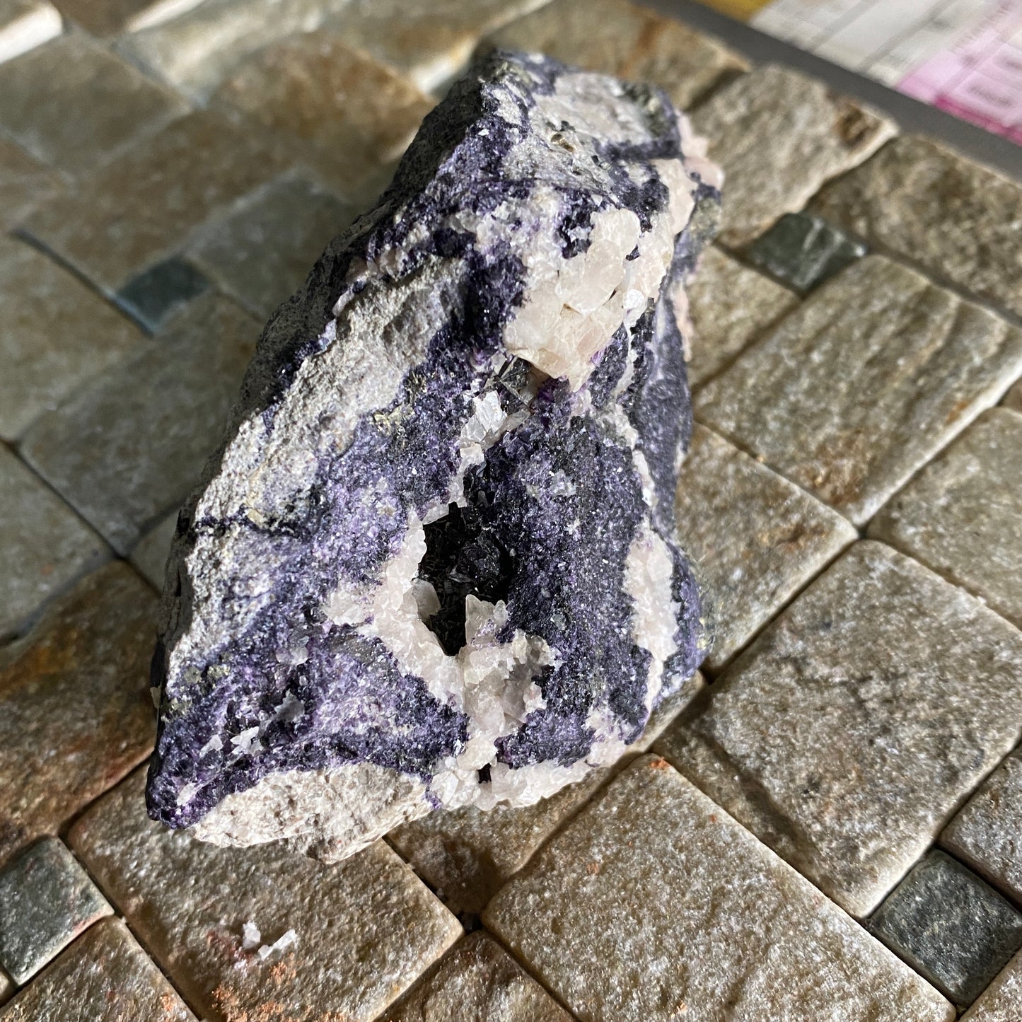 AMETHYST IN MATRIX, GUNHEATH CHINA CLAY PIT, CORNWALL 211g MF1492