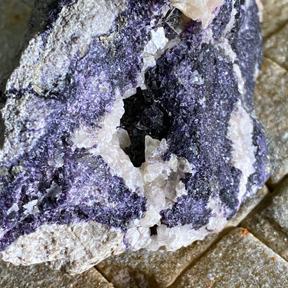 AMETHYST IN MATRIX, GUNHEATH CHINA CLAY PIT, CORNWALL 211g MF1492