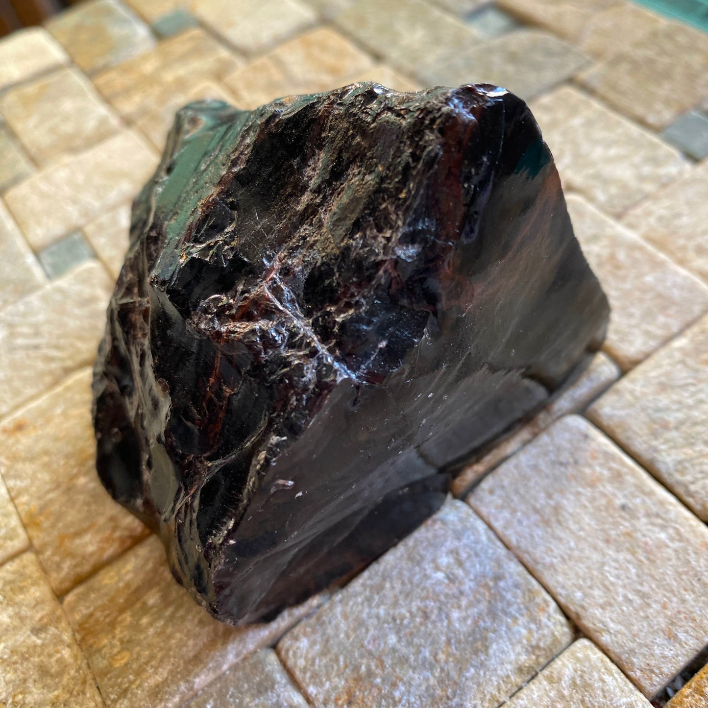 OBSIDIAN - SIERRA MADRE MOUNTAINS, EL CHAYAL, GUATEMALA. 215g MF1999