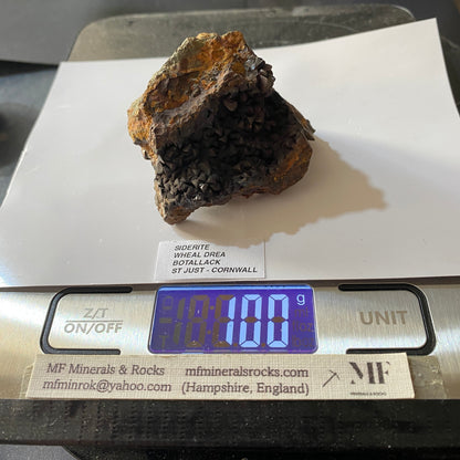 SIDERITE : WHEAL DREA, BOTALLACK, ST JUST, CORNWALL, ENGLAND  100g MF5392