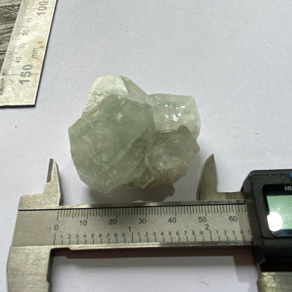 APOPHYLLITE DE LA CARRIÈRE DE PASHAN, MAHARASHTRA, INDE 60g MF806