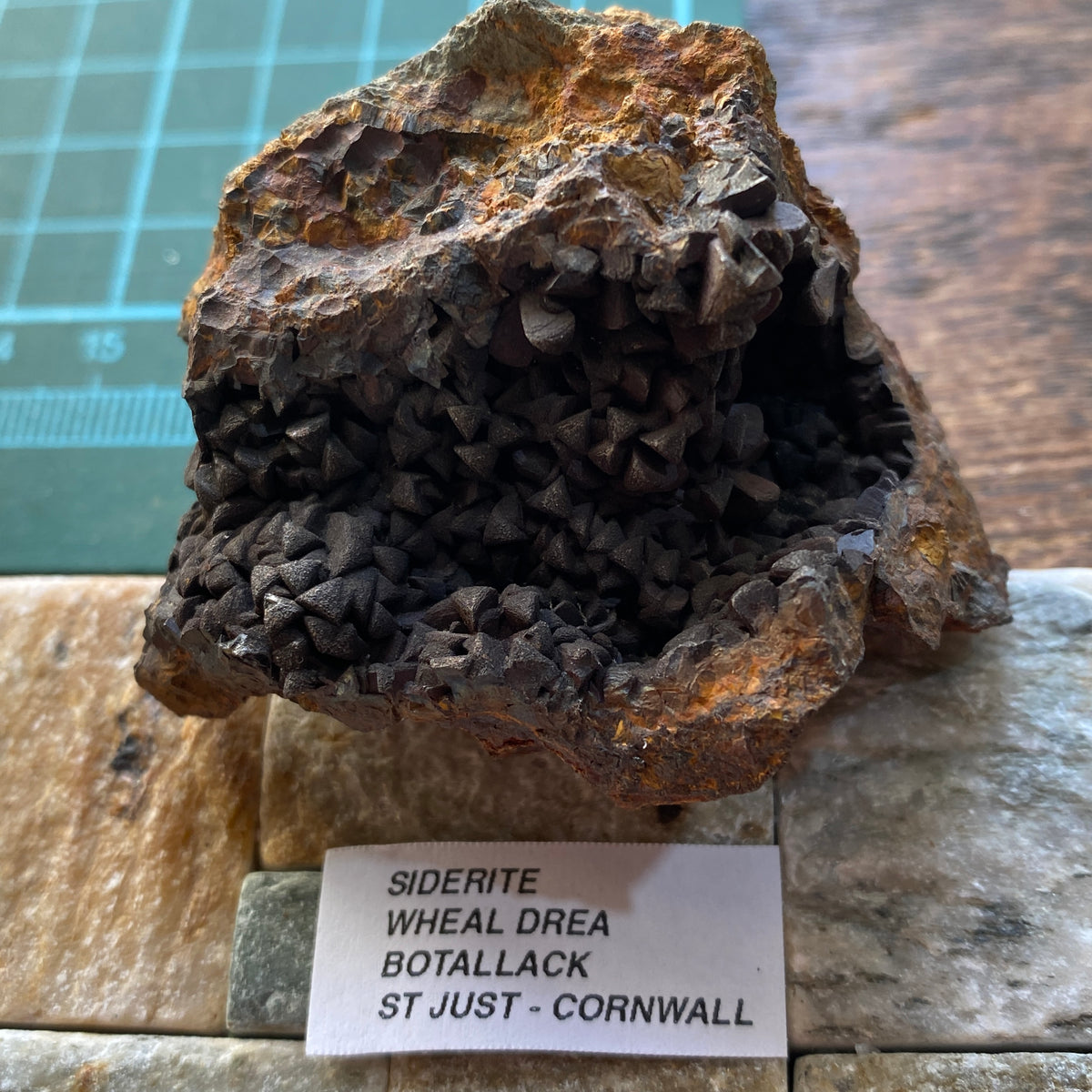 SIDERITE : WHEAL DREA, BOTALLACK, ST JUST, CORNWALL, ENGLAND  100g MF5392
