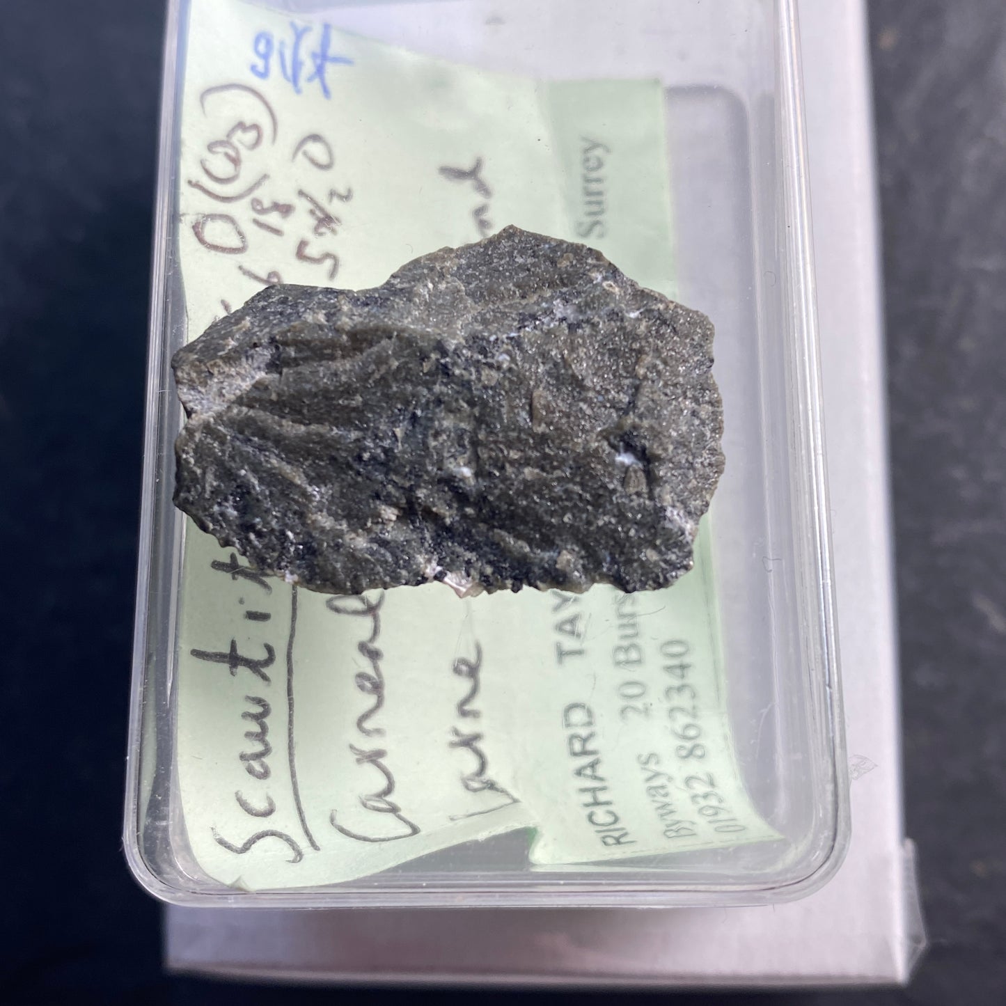 SCAWTITE WITH PORTLANDITE ETC 4g CARNEAL, N. IRELAND 4g MF1495