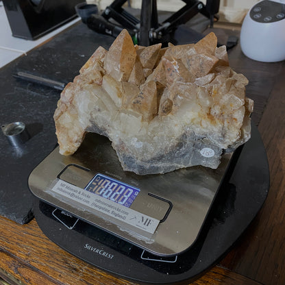 CALCITE - LEIPING MINE, CHENZOU, HUNAN, CHINA LARGE IMPRESSIVE ; 1623g MF4277