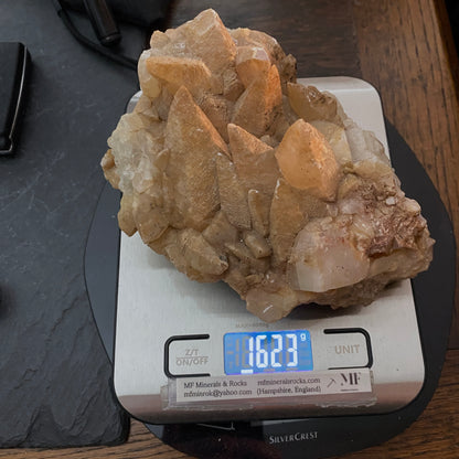 CALCITE - LEIPING MINE, CHENZOU, HUNAN, CHINA LARGE IMPRESSIVE ; 1623g MF4277