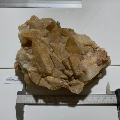 CALCITE - LEIPING MINE, CHENZOU, HUNAN, CHINA LARGE IMPRESSIVE ; 1623g MF4277