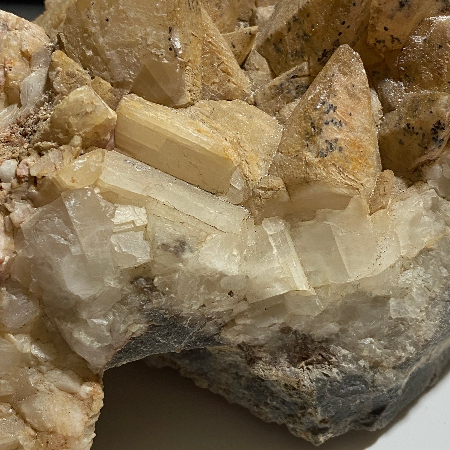 CALCITE - LEIPING MINE, CHENZOU, HUNAN, CHINA LARGE IMPRESSIVE ; 1623g MF4277