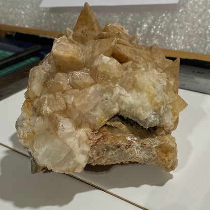 CALCITE - LEIPING MINE, CHENZOU, HUNAN, CHINA LARGE IMPRESSIVE ; 1623g MF4277