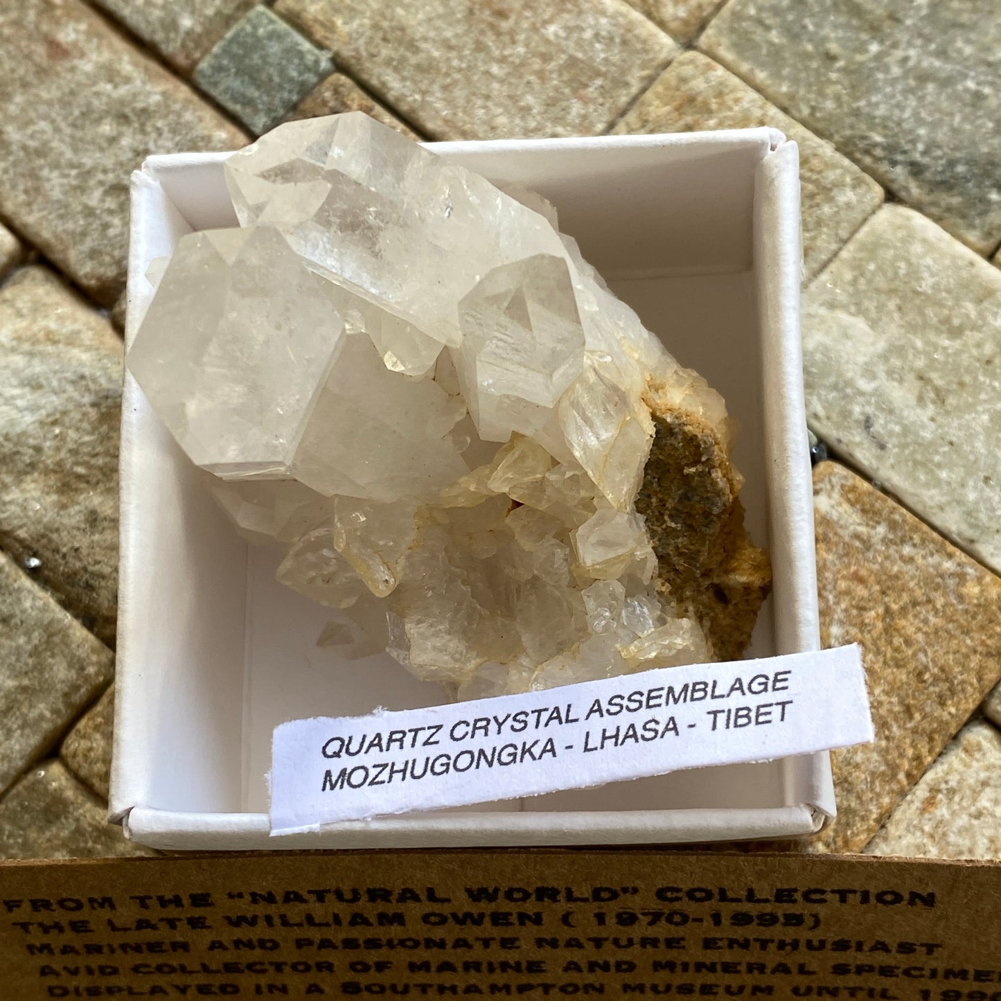 QUARTZ - MOZHOGONGKA, LHASA, TIBET. 64g MF1996