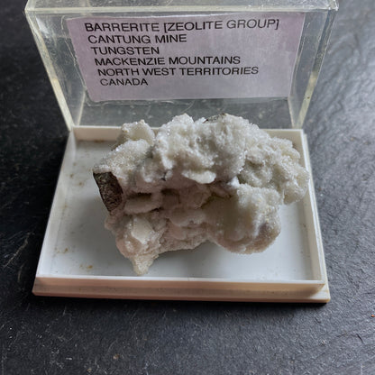 BARRERITE [RARE ZEOLITE], CANTUNG MINE, N.W. TERRITORIES, CANADA 18g MF1497