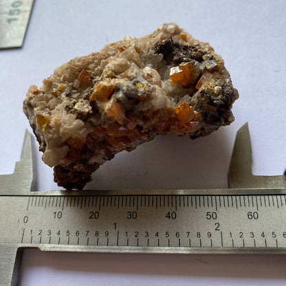 WULFENITE [ETC] - ERUPCION MINE, LPOS LAMENTOS, CHUHUAHUA, MEXICO 67g. MF823