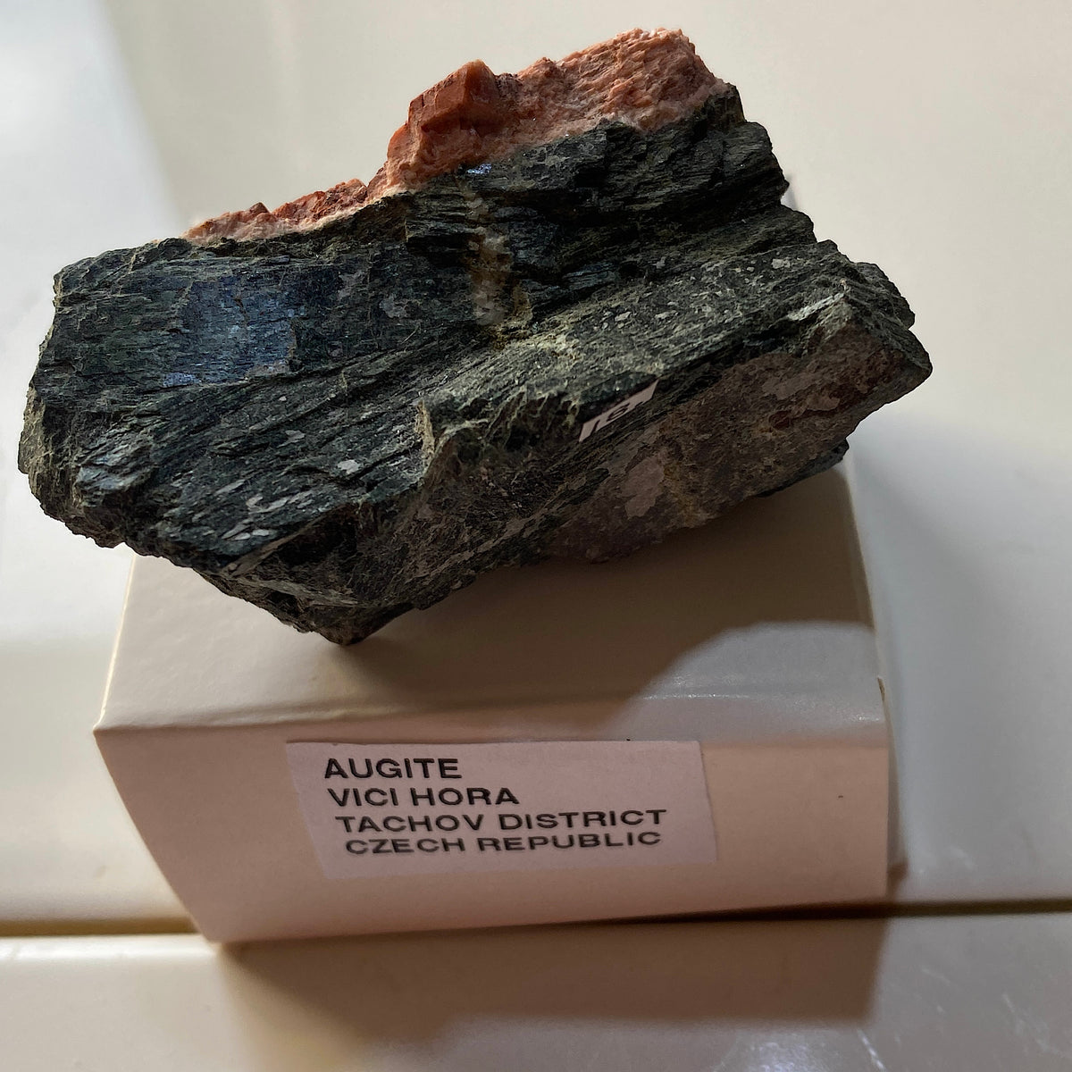 AUGITE : VICI HORA, TACHOV DISTRICT, CZECH REPUBLIC. 55g MF5396