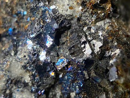 CHALCOPYRITE/HESSITE/QUARTZ ETC : ASHLEY MINE, ONTARIO, CANADA