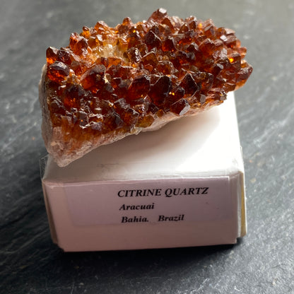 CITRINE QUARTZ IMPRESSIVE COLOUR HUES, BAHIA, BRAZIL 36g MF1498