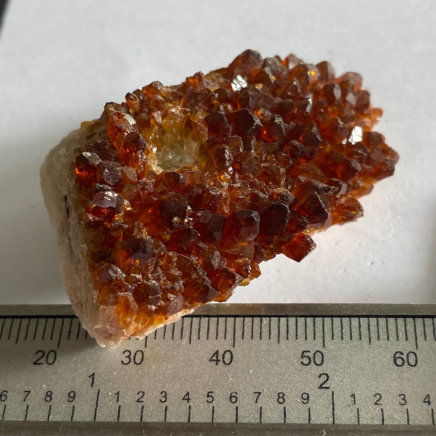 CITRINE QUARTZ IMPRESSIVE COLOUR HUES, BAHIA, BRAZIL 36g MF1498