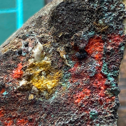 CHALCOTRICHITE ON MATRIX - RAY MINE, SCOTT MOUNTAIN, PINAL COUNTY, ARIZONA, U.S.A. 108g MF832