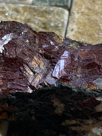 SIDERITE/QUARTZ : ST IVES CONSOLS, HIGHER STENNACK, CORNWALL. 24g MF4727