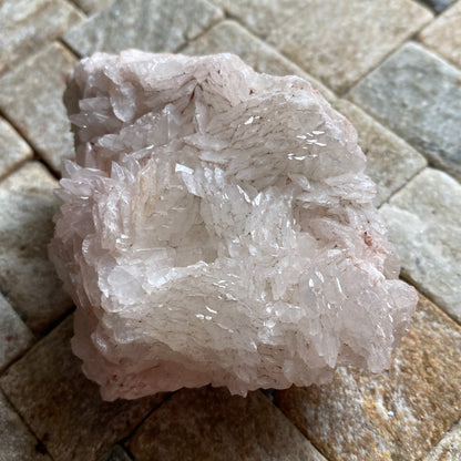 CALCITE WITH HEMATITE - FRIZINGTON, COPELAND, CUMBRIA - ENGLAND